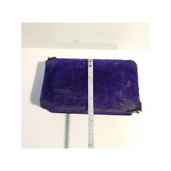 Victorian Antique Austrian Branch Brooch Ring Set Rose Cut Diamond Silver Leaf - Picture 8 of 16